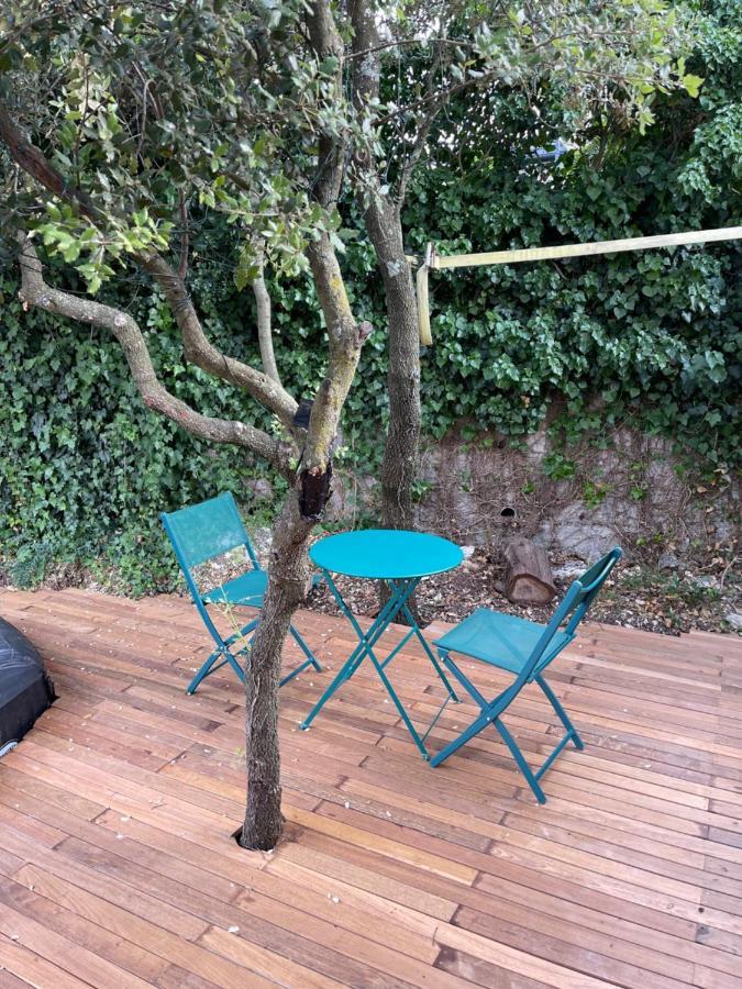 Studio Independant - Terrasse Et Piscine En Ete Restinclieres Ngoại thất bức ảnh